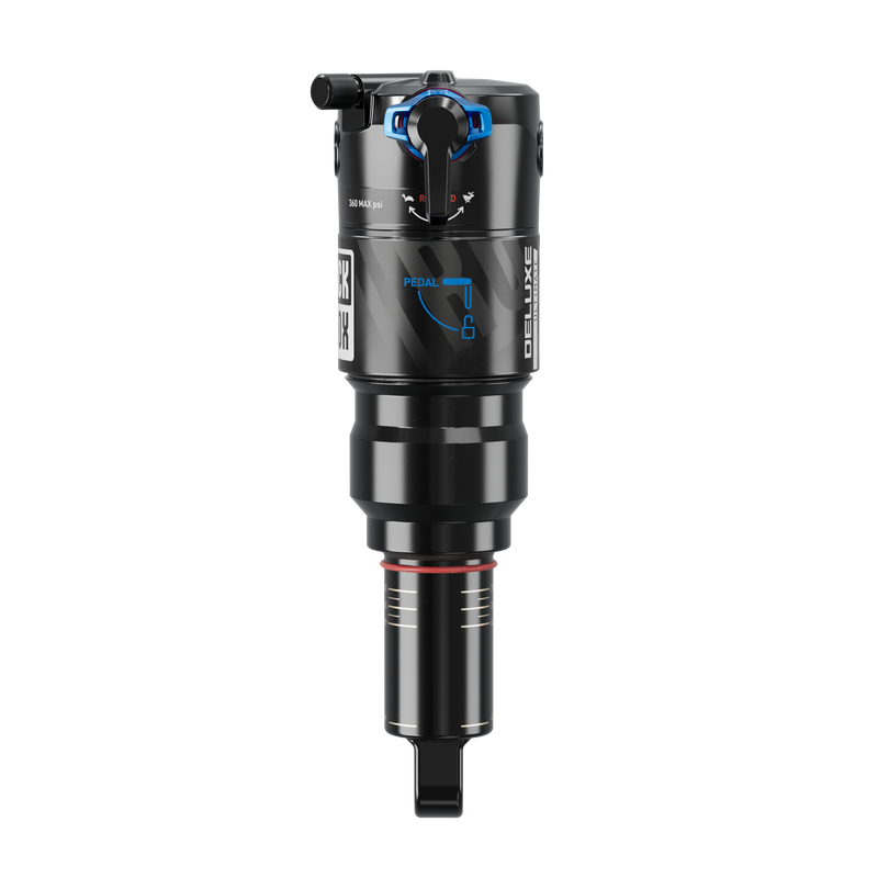 Load image into Gallery viewer, RockShox Deluxe Ultimate C2 Rear shock, 185x55, Shaft Eyelet: Trunnion, Body Eyelet: Standard, 4 Neg/0 Pos Tokens,