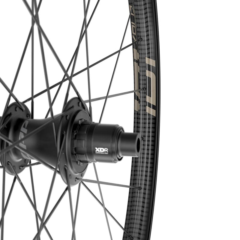 Load image into Gallery viewer, Zipp 101 XPLR Wheel Rear 700C / 622, Holes: 28, 12mm TA, 142mm, Disc Center Lock, Shimano Road 11, Kwiqsand Graphic