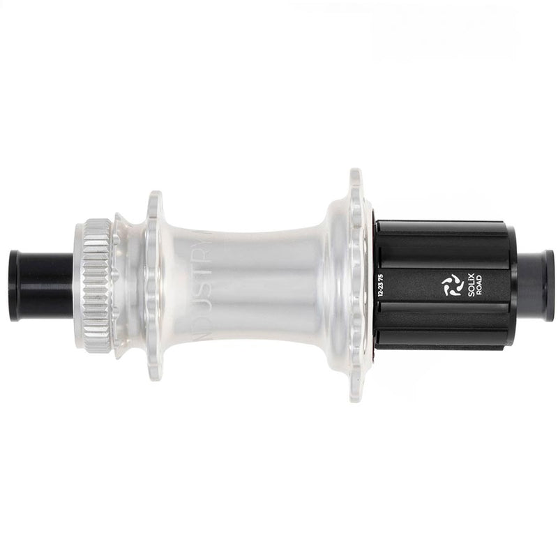 Load image into Gallery viewer, Industry Nine Solix G Classic Rear HG11, Disc Hub, Rear, 24H, 12mm TA, 142mm, Shimano HG 11, Silver