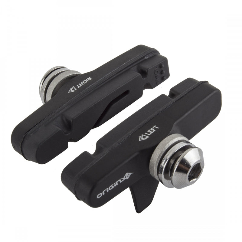Load image into Gallery viewer, Pack of 2 Origin8 Vise Road 1-Piece Pads Universal All-Weather Alloy+