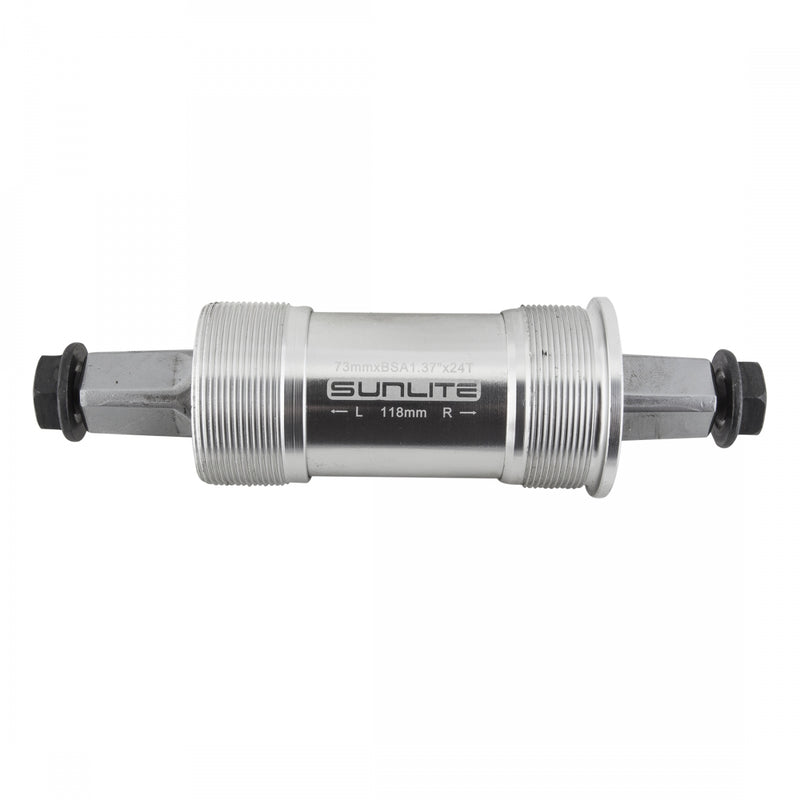 Load image into Gallery viewer, Sunlite SL-55 Square Taper JIS 73x118 Spindle Sealed Bearings BSA Bottom Bracket