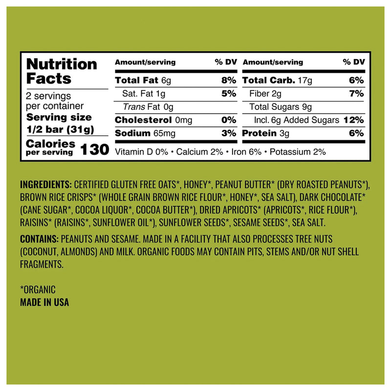 Load image into Gallery viewer, KATE'S-REAL-FOOD-Bars-Peanut-Butter-BARS0337