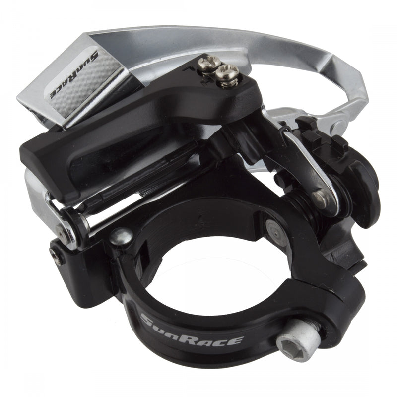 Load image into Gallery viewer, SunRace M300 Front Derailleur - 7/8-Speed Triple Dual Pull 34.9/31.8/28.6mm