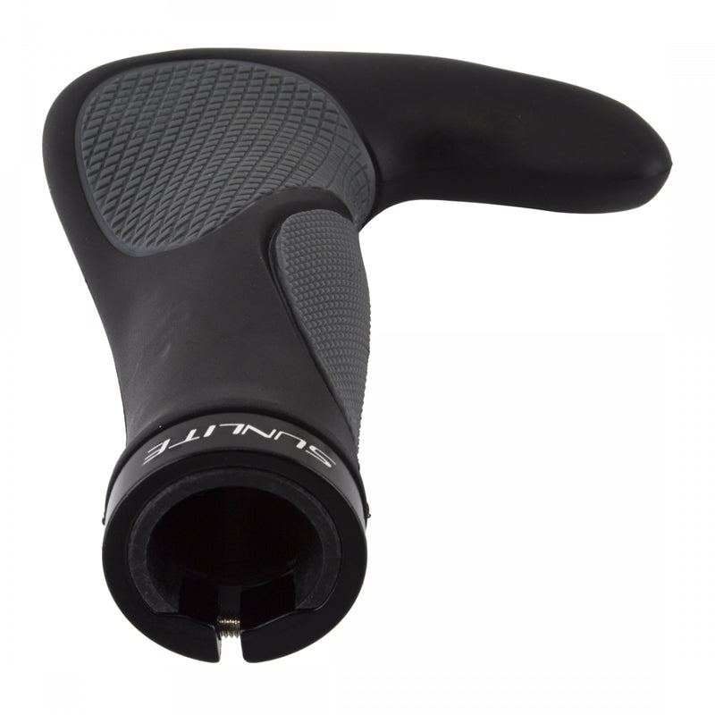 Load image into Gallery viewer, Sunlite Ergo Form Plus Locking Dual Lock On Black/Grey 140mm