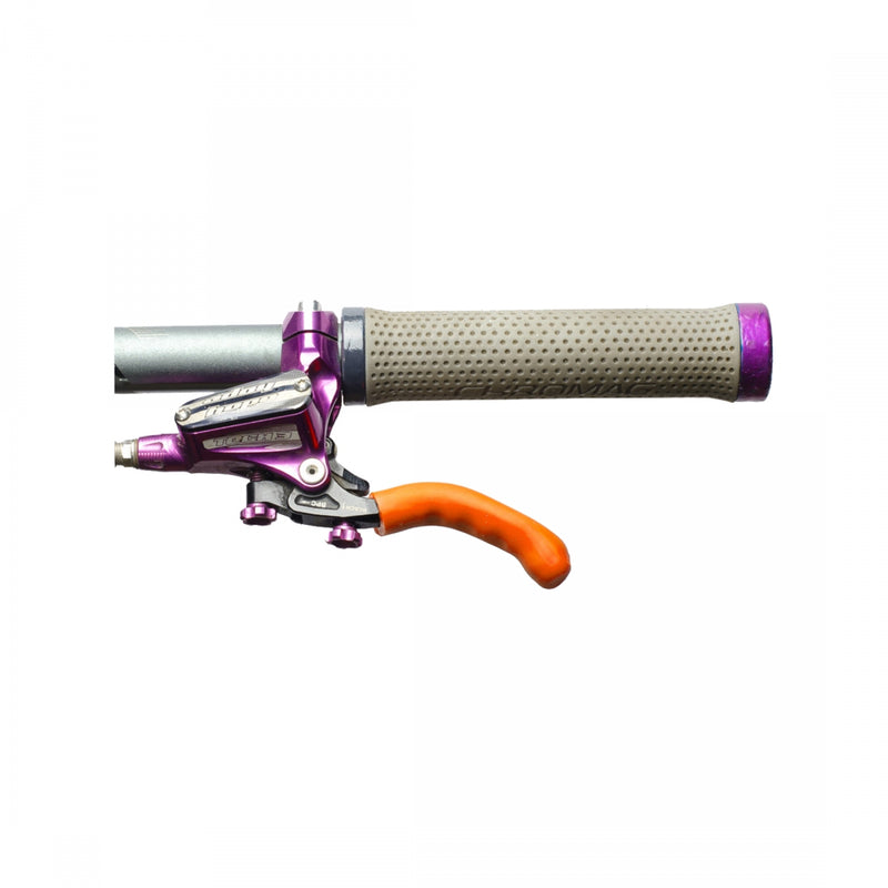 Load image into Gallery viewer, Miles Wide Sticky Fingers Brake Lever Covers, Orange