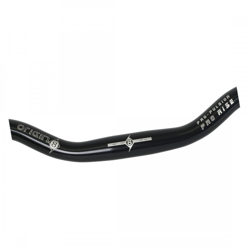Load image into Gallery viewer, Origin8 AllMountain Riser Handlebars 25.4mm 625mm AL6061 40mm Rise Blk Aluminum