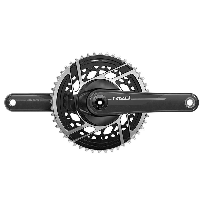 Load image into Gallery viewer, SRAM Red DUB 2x E1 Crankset Speed: 12, Spindle: 28.99mm, BCD: Direct Mount SRAM 8 Bolt, 50/37, DUB, 160mm, Black, Road