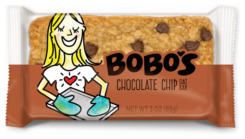 Load image into Gallery viewer, Bobo's Oat Bar Choc Chip Energy Bars - Delicious and Nutritious Snack for On-the-Go Energy Boost! Pack of 12