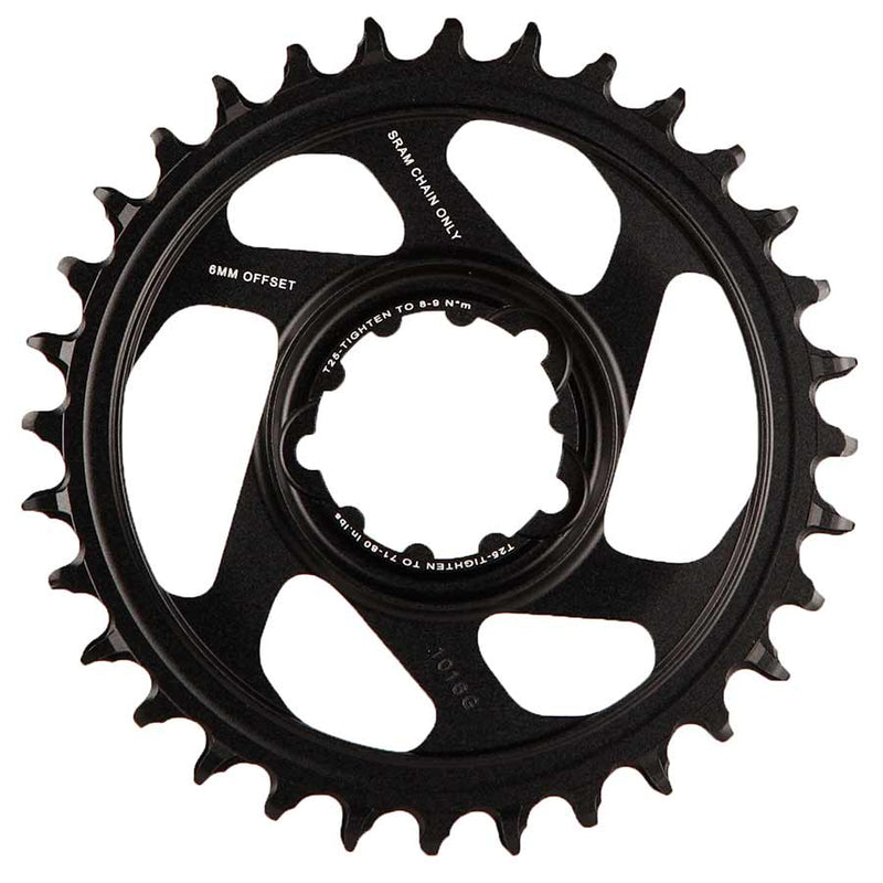 Load image into Gallery viewer, SRAM X-Sync 2 Eagle Chainring 36t SRAM Direct Mount 10/11/12-Speed Aluminum Blk