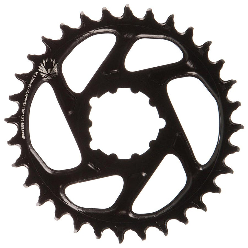 Load image into Gallery viewer, SRAM X-Sync 2 Eagle SL Chainring 32t SRAM Direct Mount 11/12-Speed Aluminum Blk