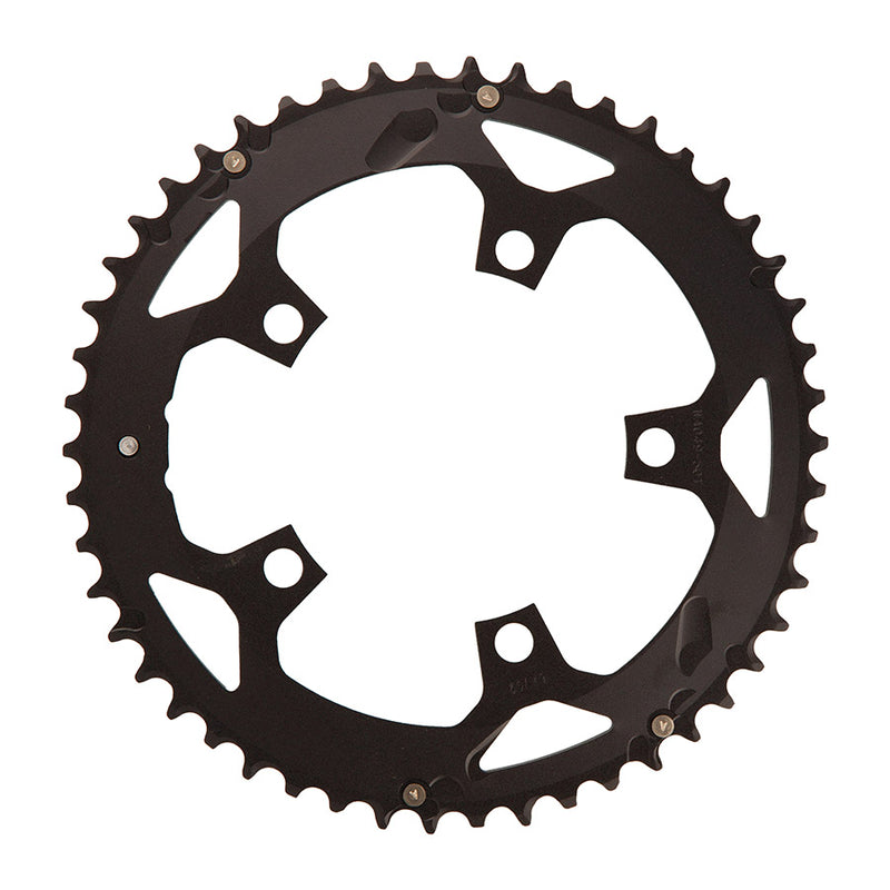 Load image into Gallery viewer, FSA Gossamer/Omega Pro Road Chainring, Teeth: 50, Speed: 10/11, BCD: 110, Bolts: 5, Outer, Aluminum, Black