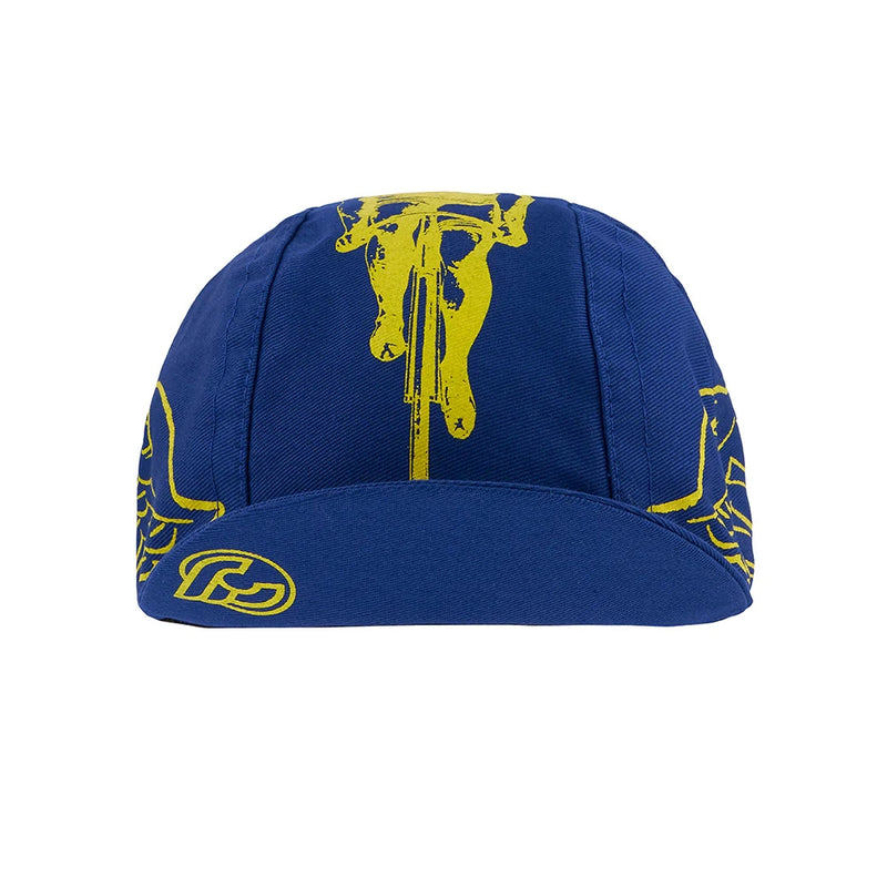 Load image into Gallery viewer, Cinelli Cycling Cap, Milano Bike Veterans, Blue