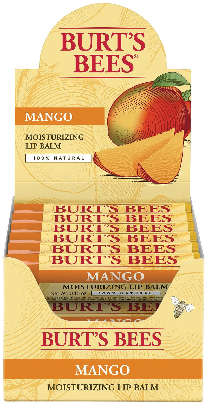 Load image into Gallery viewer, Burt's Bees Mango Lip Balm - Nourishing Lip Care, 0.15 Oz