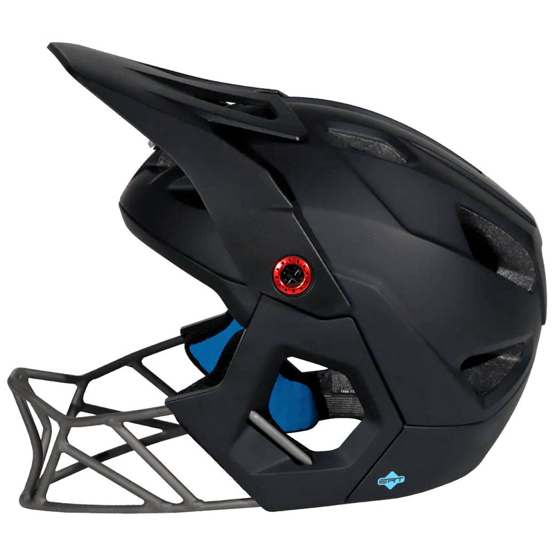 Load image into Gallery viewer, Kali Kru Full Face Trail Helmet, XS/M, Black