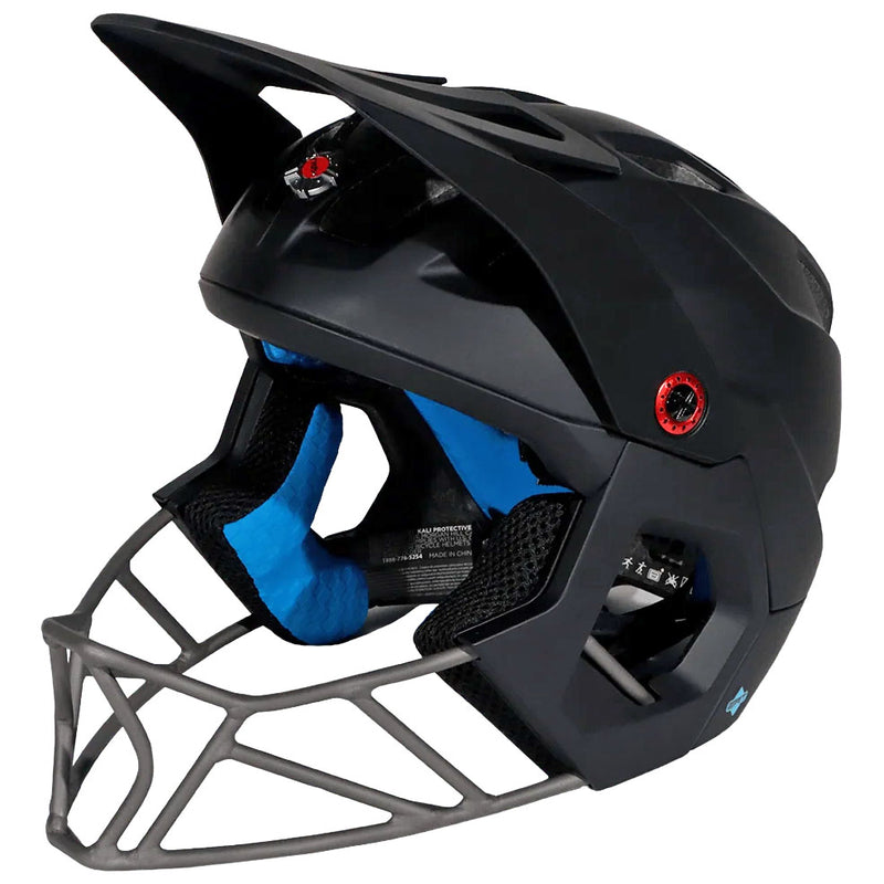 Load image into Gallery viewer, Kali-Kru-XS-M-Full-Face-Black-HLMT10087-Bicycle-Helmets