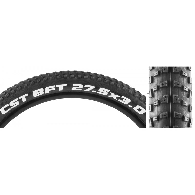 Load image into Gallery viewer, Pack of 2 CST BFT Plus Tire - 27.5 x 3, Clincher, Wire, Black