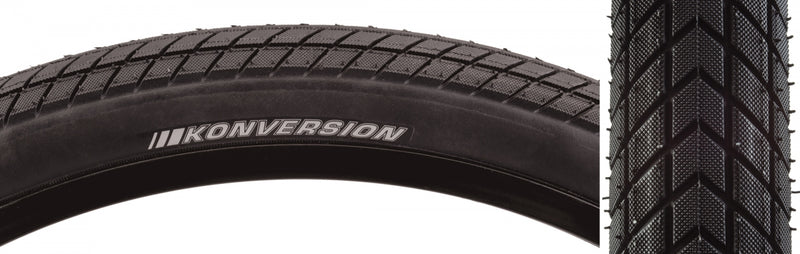 Load image into Gallery viewer, Kenda Konversion Elite 24x1.95 Clincher Fold TPI 100 Black/Black Reflective BMX