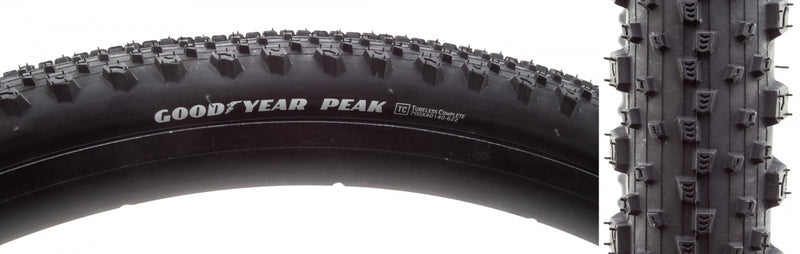 Load image into Gallery viewer, Pack of 2 Goodyear Peak Tire 700 x 40 Tubeless Folding Black Road Bike