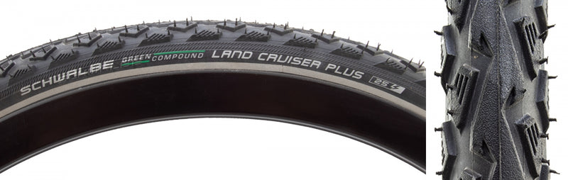 Load image into Gallery viewer, Pack of 2 Schwalbe Land Cruiser 700x40 Wire TPI 70 Bk/Bsk