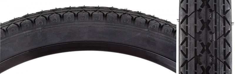 Load image into Gallery viewer, Pack of 2 Sunlite Cruiser CST241 26x2.125 Clincher Wire TPI 40 Black/Black