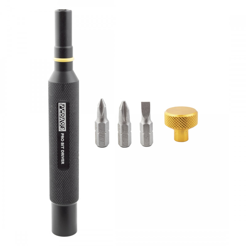 Load image into Gallery viewer, Pedros Pro Bit Driver Multi Tool Black Phillips/Flat