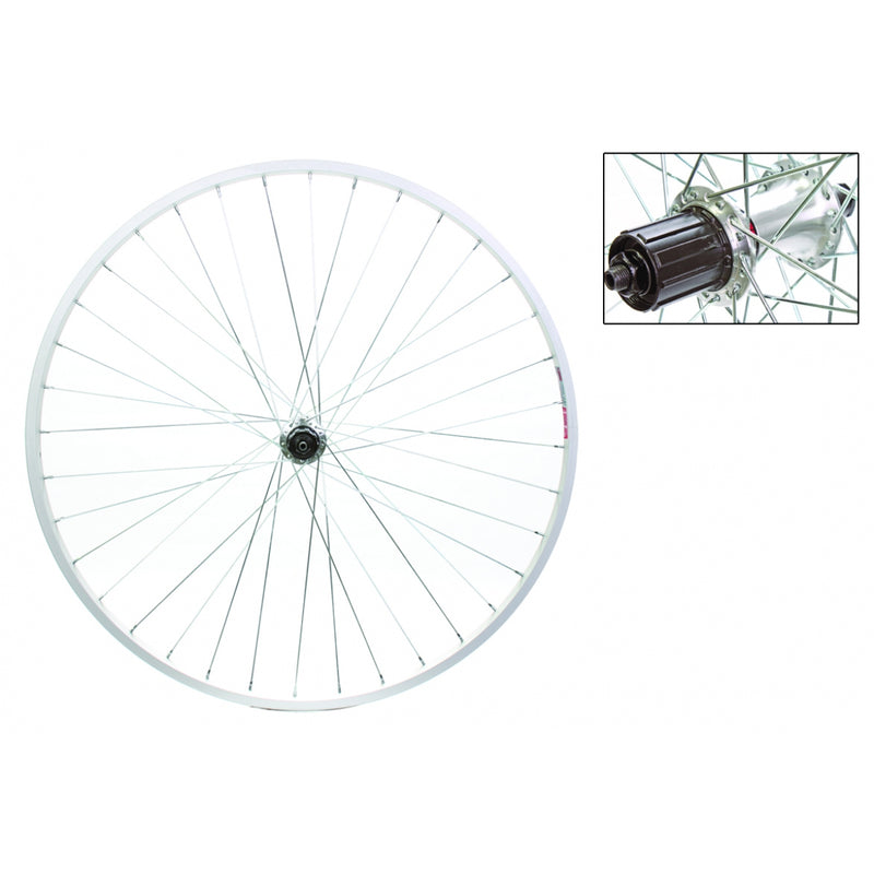 Load image into Gallery viewer, Wheel Master 700c Alloy Rear QRx135mm Shi TX500 Single Wall Rim Brake Clincher