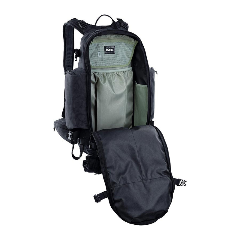 Load image into Gallery viewer, EVOC Trail Builder 35 Backpack, 35L, Black