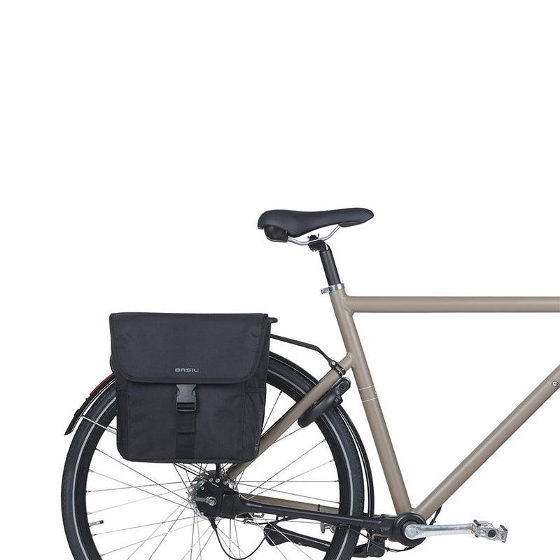 Load image into Gallery viewer, Basil Go Double Pannier 32L, Black, Pair