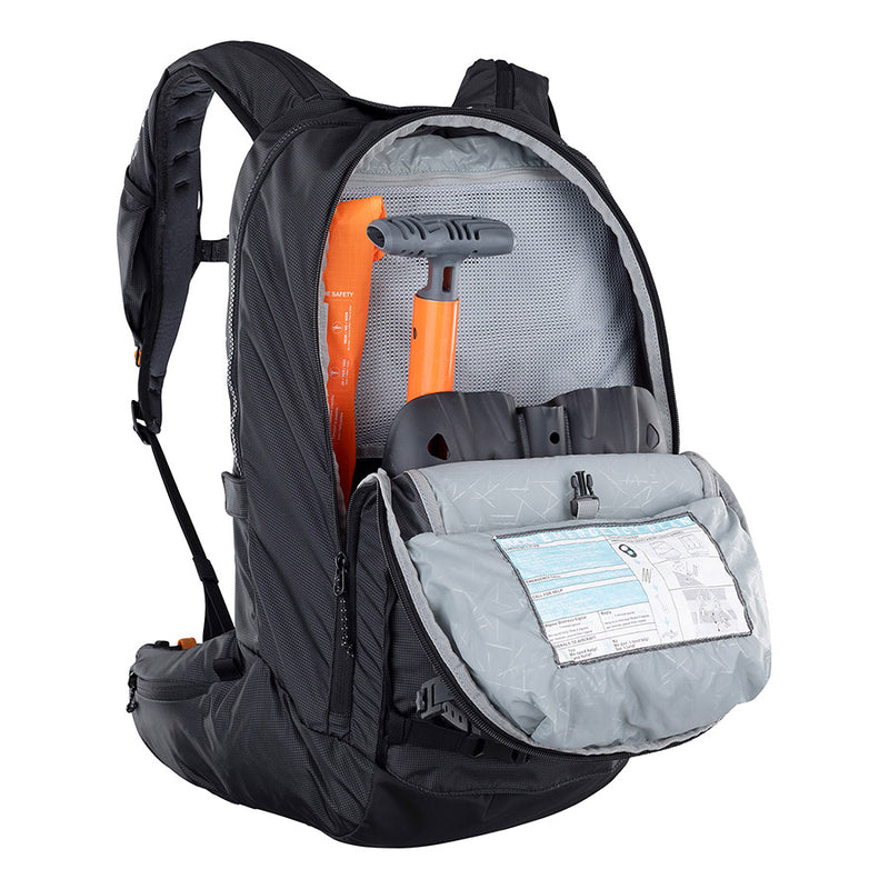 Load image into Gallery viewer, EVOC Line 22 E2 Avalanche Snow Backpack, 22L, Black