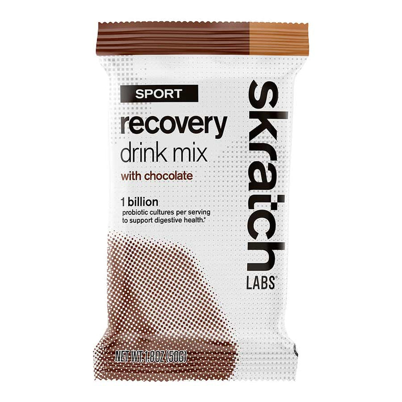 Load image into Gallery viewer, Skratch Labs Sport Recovery Drink, Drink Mix, Chocolate, Individual Packs, 10 servings, 10pcs