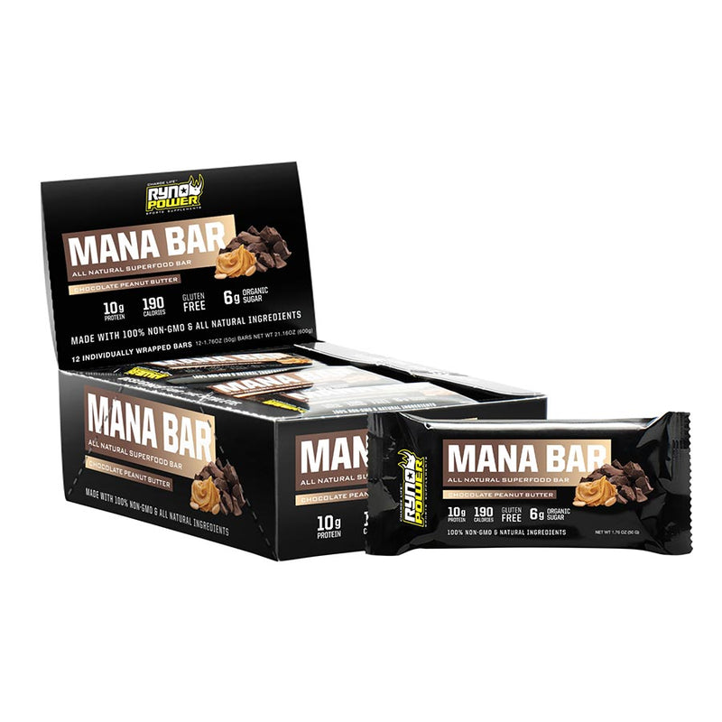 Load image into Gallery viewer, Ryno-Power-Mana-Bar-Bars-Chocolate-Peanut-Butter-EB0047