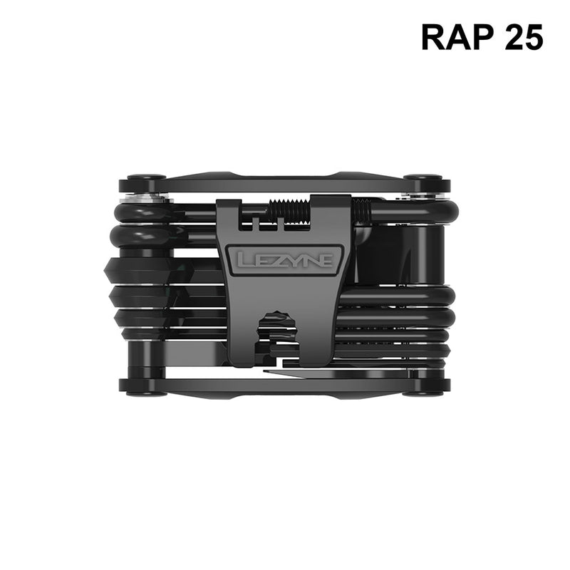 Load image into Gallery viewer, Lezyne RAP II 25 Co2 Multi-Tools, Number of Tools: 25, Black