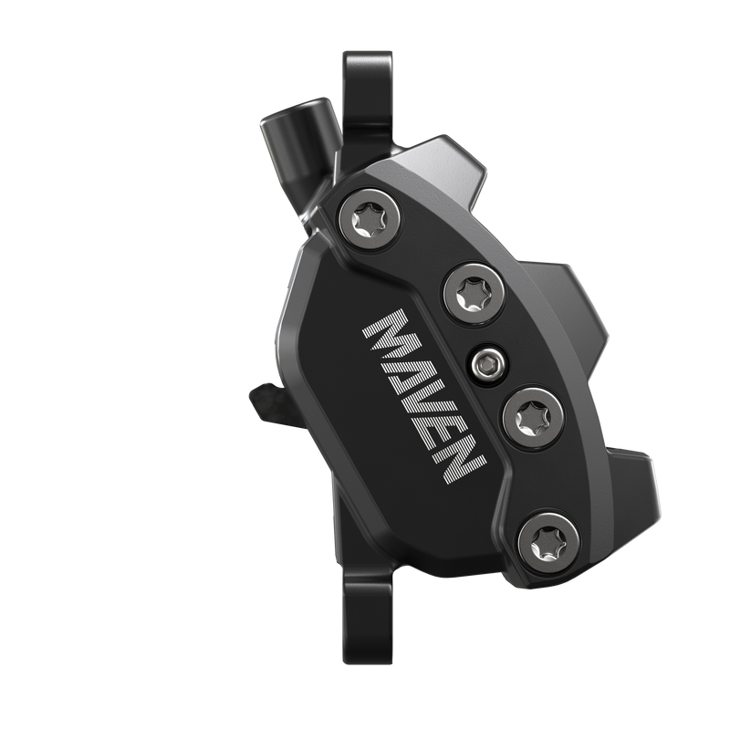 Load image into Gallery viewer, SRAM Maven Base Disc Brake and Lever - Front, 950mm Hose, Post Mount, 4-Piston, Aluminum Lever, SS Hardware, Diffusion