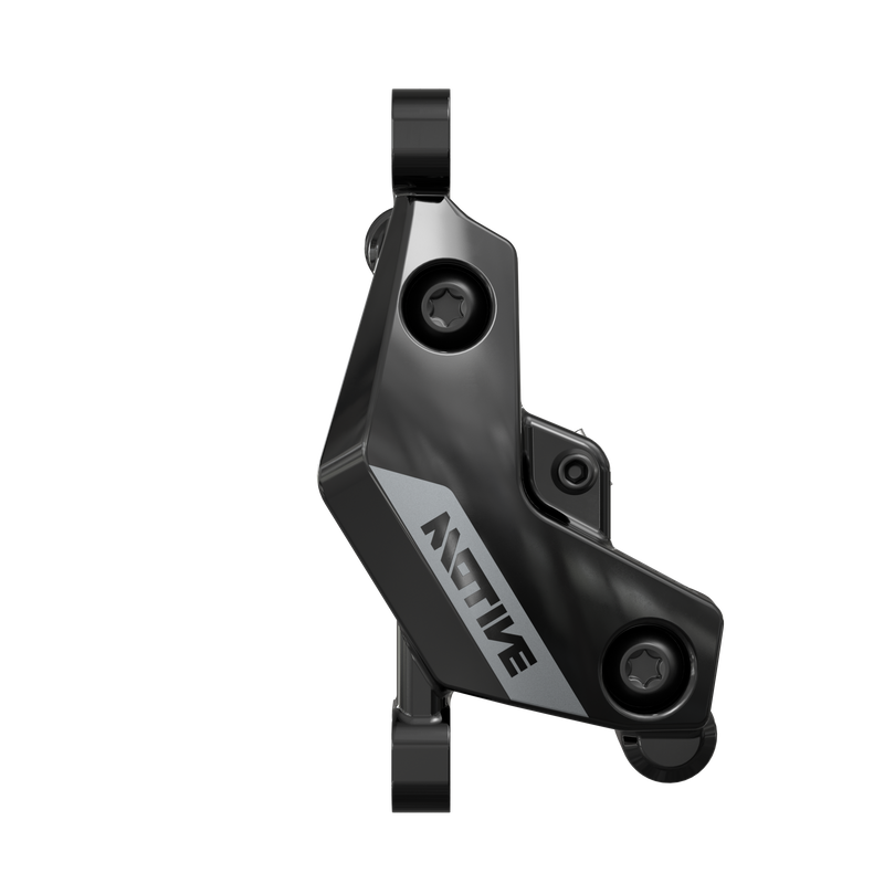 Load image into Gallery viewer, SRAM Motive Silver Disc Brake and Lever - Rear or Front, 2000mm Hose, Post Mount, 4-Piston, Aluminum Lever, Black, A1