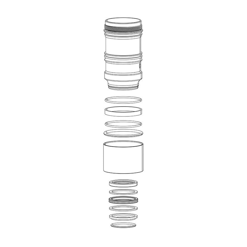 Load image into Gallery viewer, RockShox Monarch Debonair Air Can Assembly 184mm x 44mm B1 (Plus RL XX)