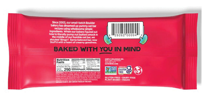 Load image into Gallery viewer, Bobo's Stuff'd PB&J: A Delicious Twist on a Classic Favorite! Pack of 12
