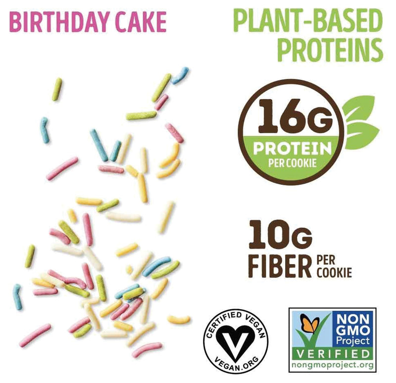 Load image into Gallery viewer, Lenny & Larry Complete Cookie: Birthday Cake Flavor - Indulge in Celebration! Pack of 12