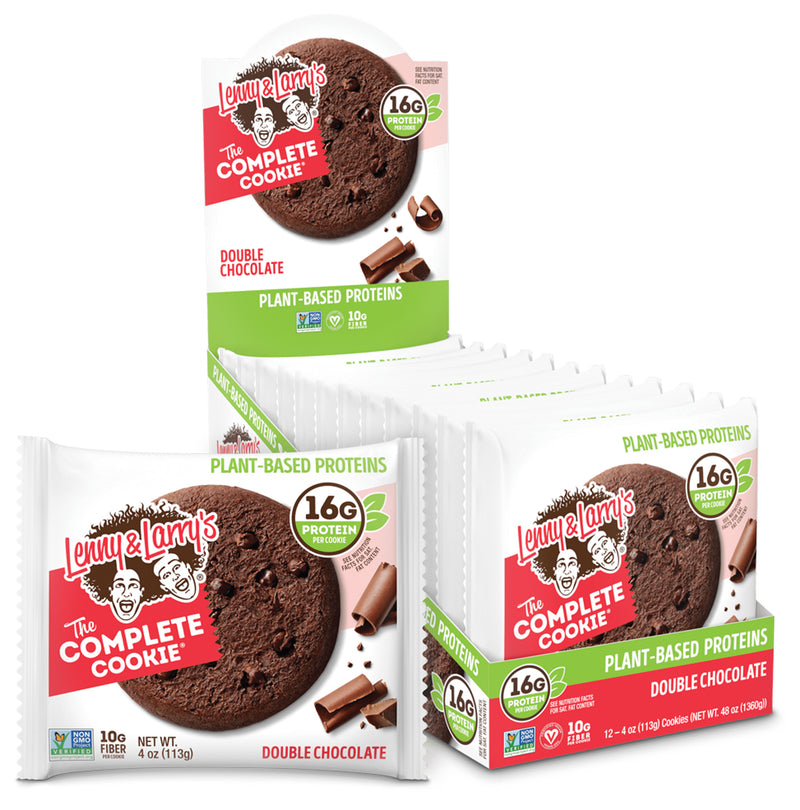 Load image into Gallery viewer, Lenny & Larry Double Chocolate Complete Cookie - Indulge in Decadent Delight! Pack of 12