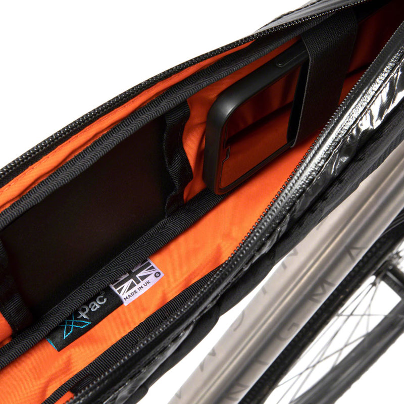 Load image into Gallery viewer, Restrap Race Top Tube Bag - Long, 2L, Black