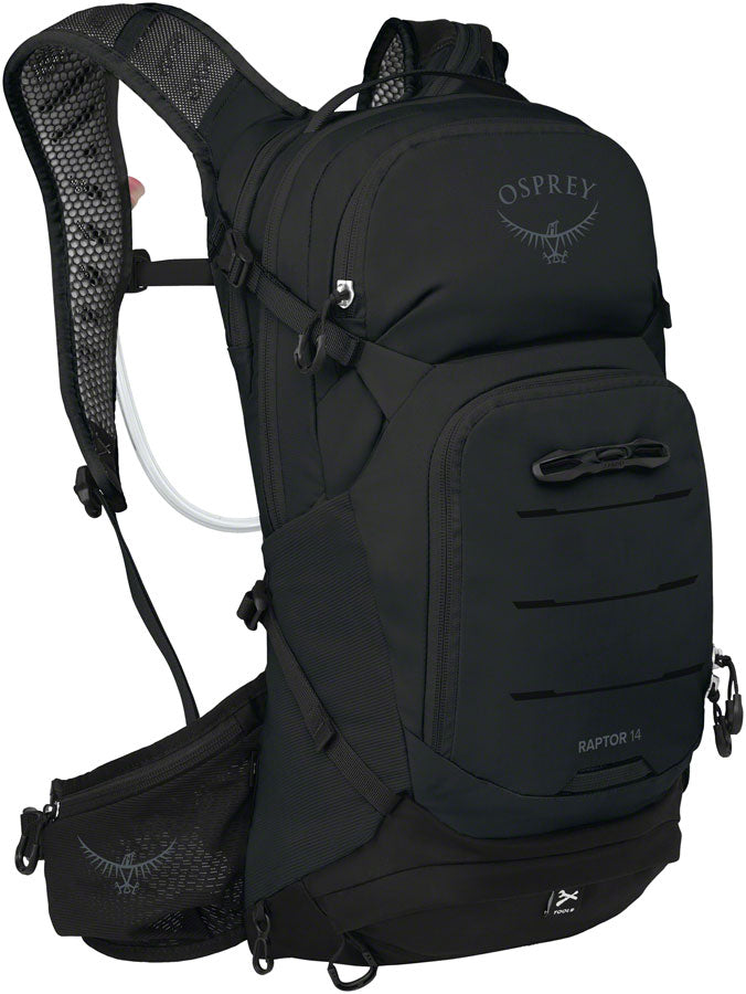 Load image into Gallery viewer, Osprey Raptor 14 Hydration Pack - Black
