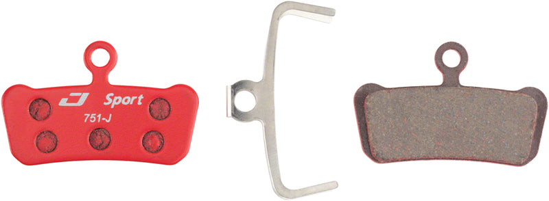Load image into Gallery viewer, Jagwire Mountain Sport SemiMetallic Disc Brake Pads SRAM Guide RSC, RS, R, Avid
