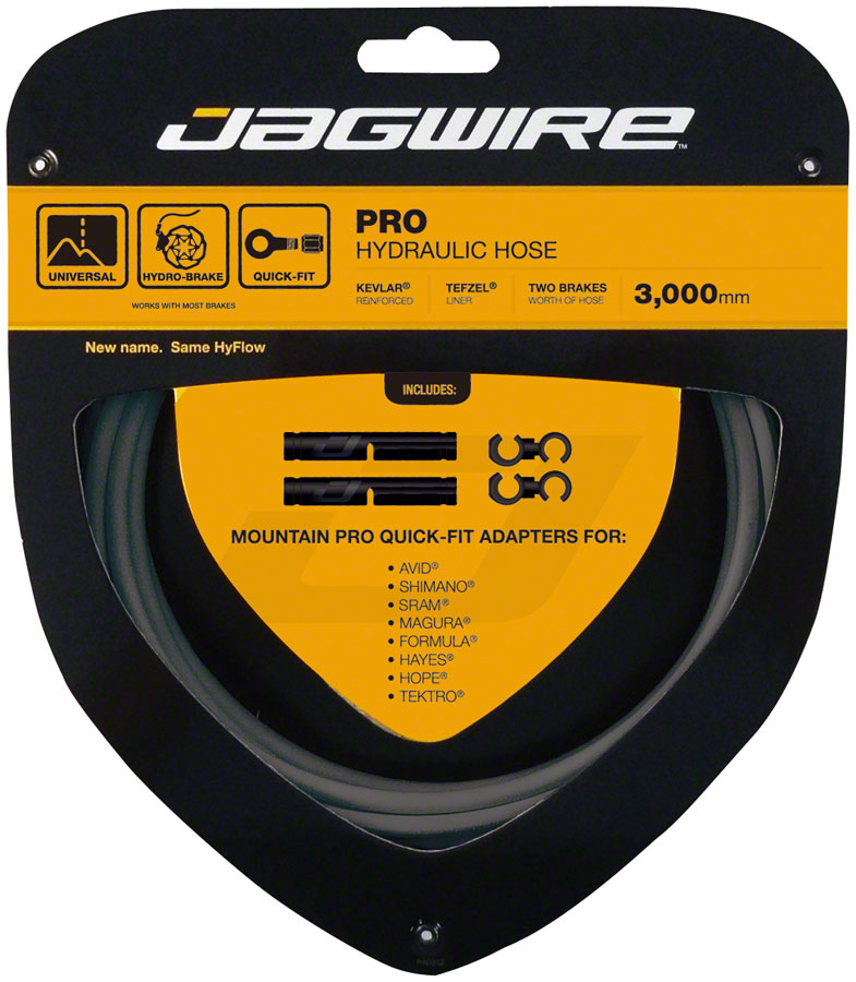 Load image into Gallery viewer, Pack of 2 Jagwire Pro Hydraulic Disc Brake Hose Kit 3000mm, Ice Gray
