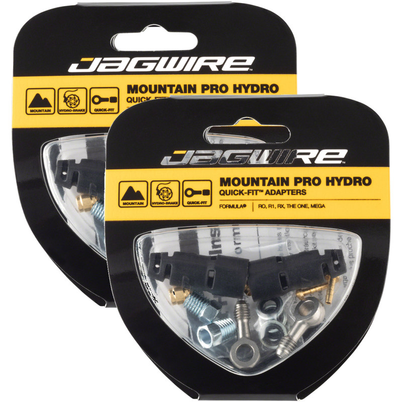 Load image into Gallery viewer, Jagwire-Formula-Pro-Quick-Fit-Adapters-Disc-Brake-Hose-Kit-Universal-BR0453PO2-Disc-Brake-Hose-Kit-For-Bicycle