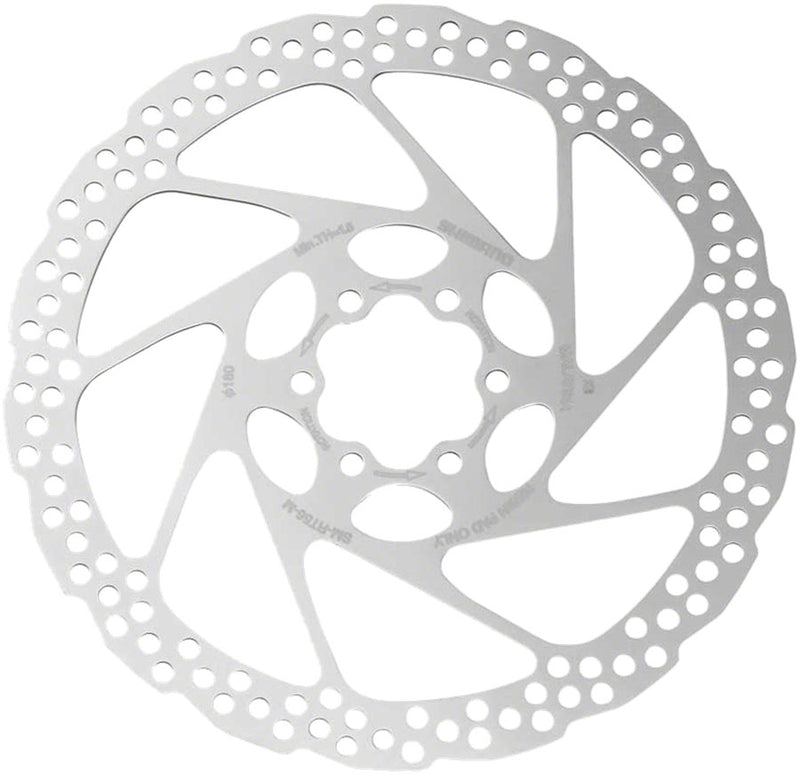 Load image into Gallery viewer, Shimano Deore SM-RT56-MP 180mm 6-Bolt Resin Disc Brake Rotors - Smooth Stopping Power, Durable Alloy Engineering