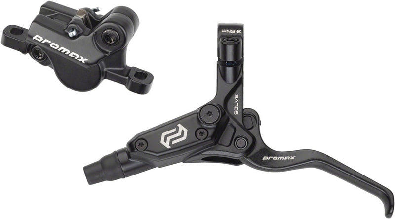 Load image into Gallery viewer, Promax Solve DSK-923 Hydraulic Disc Brake Set - Front & Rear 2-Piston, Post Mount, Sintered Pads