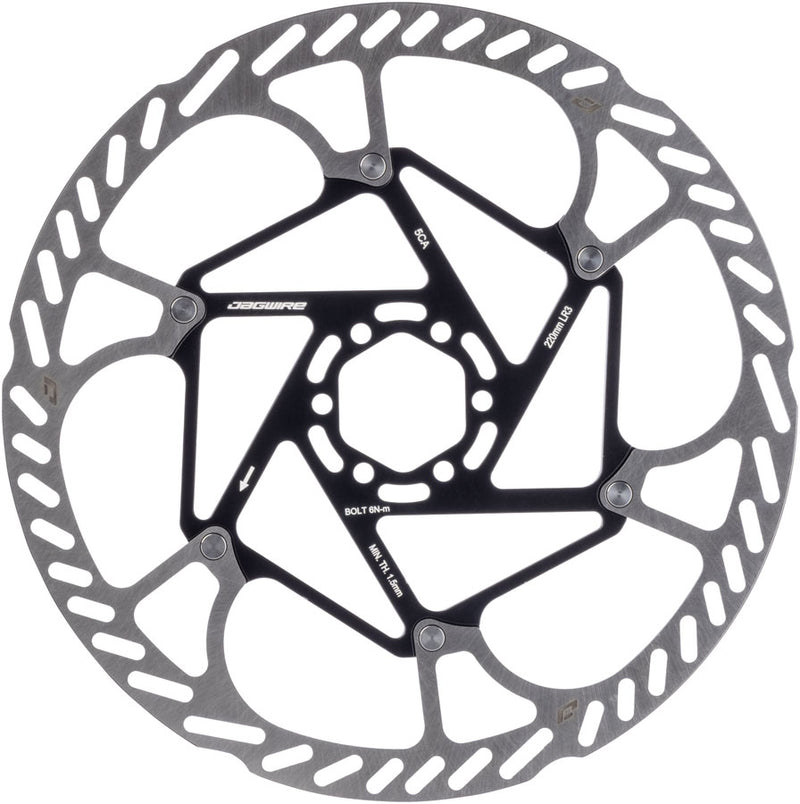 Load image into Gallery viewer, Jagwire Pro LR3 Disc Brake Rotor - 220mm, 6-Bolt, 2.0mm Thickness