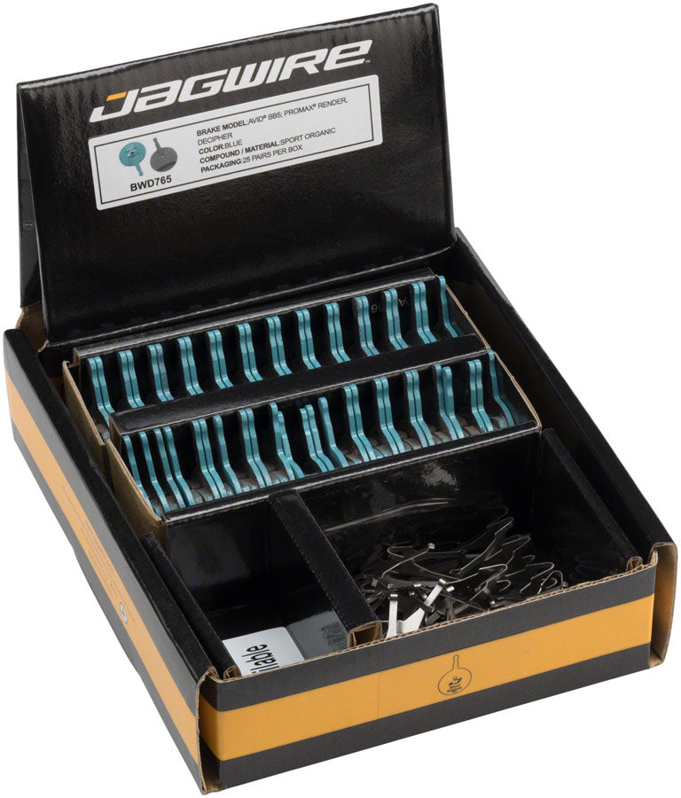 Load image into Gallery viewer, Jagwire Sport Organic Disc Brake Pads for Avid BB5, Promax Render, Decipher