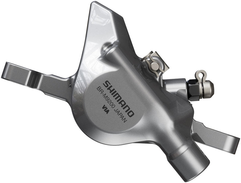 Load image into Gallery viewer, Shimano XTR M9200 XC Disc Brake and Lever - Left/Front, Post Mount, 2-Piston Caliper, SM-BH90-SS Hose, Metal Pads, Gray