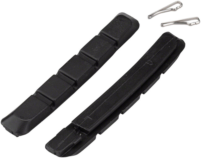Load image into Gallery viewer, Promax B-1 Replacement Brake Pad Inserts Black, Bolt-In for Linear Pull Calipers, Easy Installation Bundle