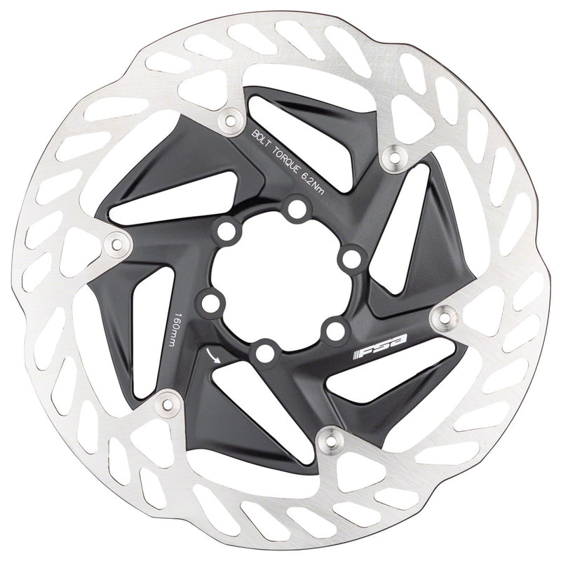 Load image into Gallery viewer, Full Speed Ahead K-Force WE Disc Brake Rotor - 160mm, 6-Bolt, Silver